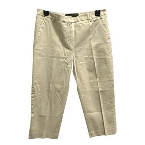 Louis Vuitton Uniformes Khaki Capri Dress Pants Size 40 MADE IN ROMANIA
